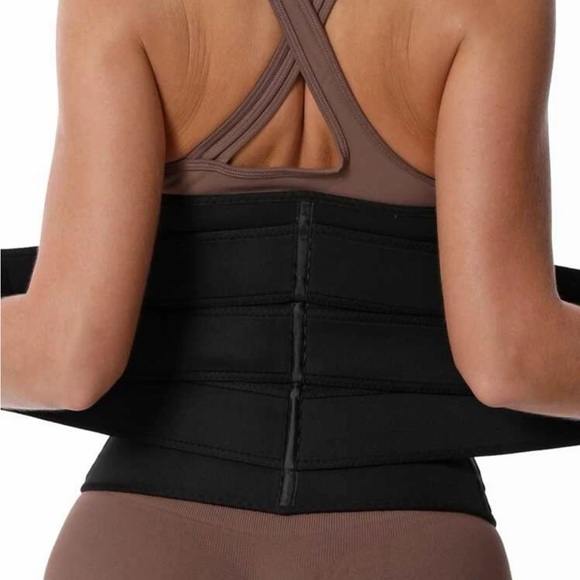 Waist trainer in black. Size large - Picture 2 of 6